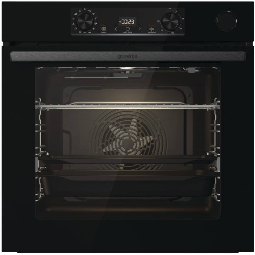 ΦΟΥΡΝΟΣ ΕΝΤΟΙΧΙΖΟΜΕΝΟΣ ΑΝΩ ΠΑΓΚΟΥ GORENJE BSA6737E15BG (BLACK/ 77LT / ΟΘΟΝΗ / POP / ΑΤΜΟΥ / AIRFRY & ΤΑΨΙ / ΥΔΡΟΛΥΣΗ / ΤΗΛΕΣΚΟΠΙΚΟΣ / 4ΕΤΗ ΕΓΓΥΗΣΗ)
